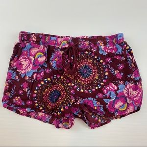 Boho Shorts with Adjustable Waistband